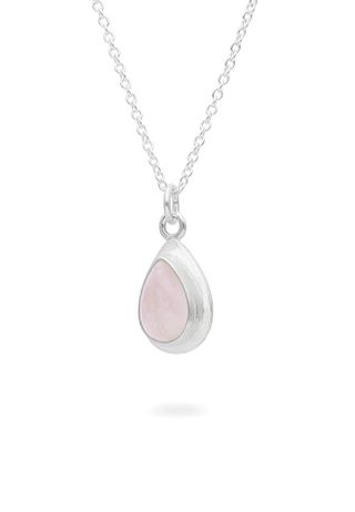 Collar Raka Cuarzo Rosa