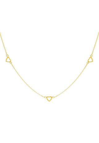 Collar Hardik Bañado En Oro