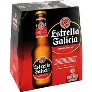 Cerveza Especial Estrella Galicia  5,5º Botella Pack 6 (25 Cl.)