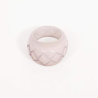 Resine Anillo Blanco 14