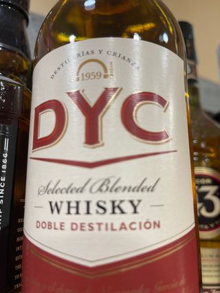 Whisky Dyc (700 Ml.)