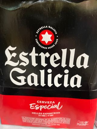 Estrella Galicia Pack 6 Botellín