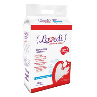 Lovedã¬ tappetini igienici profumati al talco 60x90cm