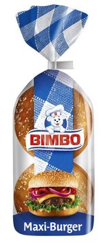 Bimbo Maxi-burger Pan Hamburguesa 4u 300g
