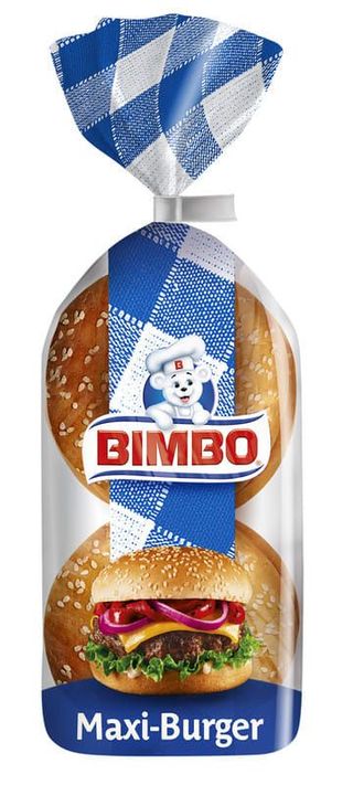 Bimbo Maxi-burger Pan Hamburguesa 4u 300g