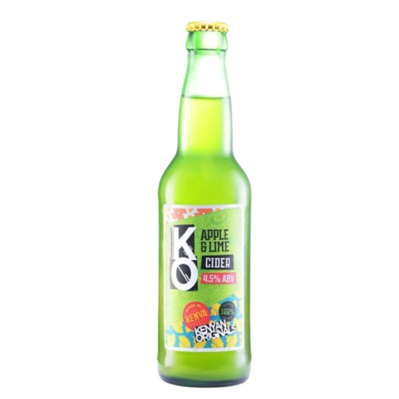 Kenyan Originals Apple & Lime Dry Cider, 330ml