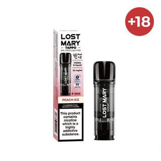 Desechable Peach Ice 20 Mg 600 Puffs X2 Lost Mary TAPPO AIR