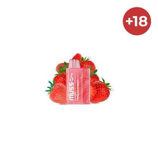 Desechable Triple Strawberry (triple fresa) Vaper Muss Mármol