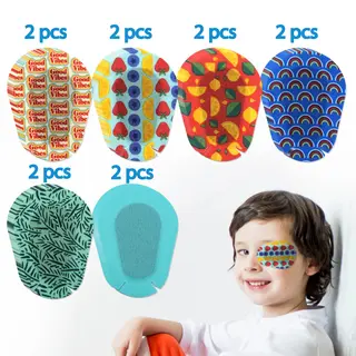 10pcs Patch Oculaire Enfant Dessin Animé – Orthoptique