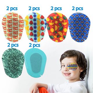10pcs Patch Oculaire Enfant Dessin Animé – Orthoptique