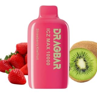 DRAGBAR ICZ MAX POD 10000Puffs 50MG - Strawberry KiwiFruit