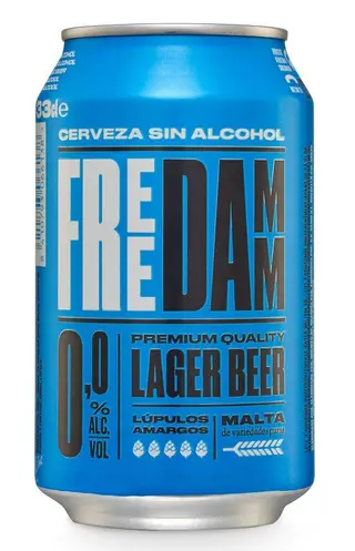 Free Damm 0.0 Cerveza Sin Alcohol Lata 33cl