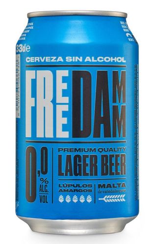 Free Damm 0.0 Cerveza Sin Alcohol Lata 33cl