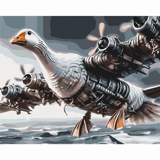 Картина за номерами Brushme Bombogini gusini (BS54389)