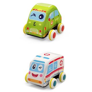 Ігровий набір Iggy Ziggy М'які машинки (3858894675494)