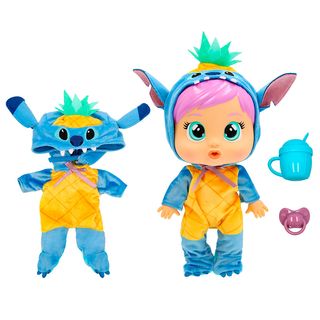 Ігровий набір Cry babies Любов і турбота Лялька Плакса Стіч з аксесуарами 26 см (927377)