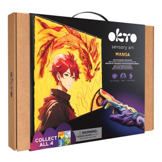 Набір для творчості OKTO 3D картина Manga Вогонь (20039)