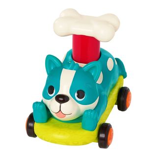 Машинка Battat Лапкомобілі Песик бірюзовий (BX2504Z)