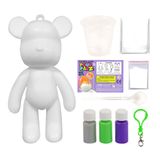 Набір для творчості Pour Palz Флюїд Арт Брелок Ведмедик зелений (GS-G08162/2)