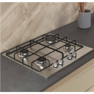PLAQUE 4 FEUX A GAZ EN INOX DE 60CM