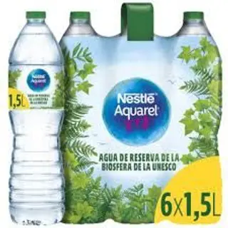 Agua Nestlé Aguarel 1,5lt Pk-6