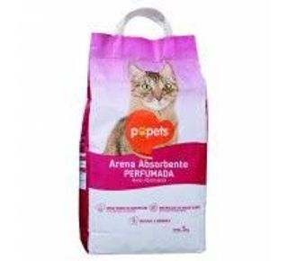 Popets Arena Gato Absorbente Perfumada 5kg