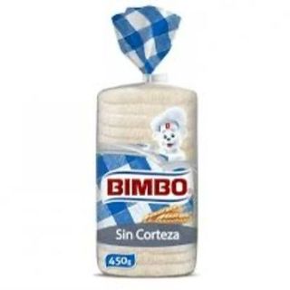 Pan Bimbo Sin Corteza 450g