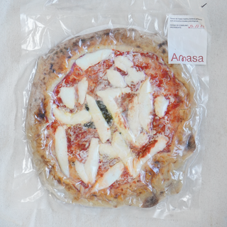 Pizza margarita ecológica