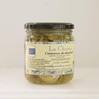 Corazón de Alcachofa ecológico en conserva (340g)