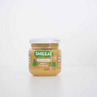 Tarrito ecológico de pera y manzana (130g)