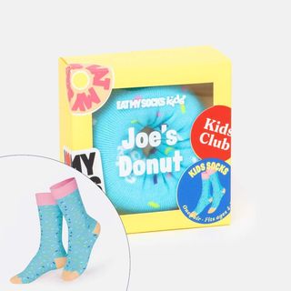 Calcetín infantil Donut azul