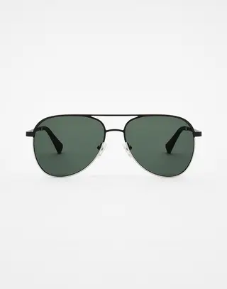 Gafas De Sol Black Silver Green Bottle Lacma