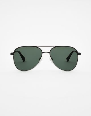 Gafas De Sol Black Silver Green Bottle Lacma