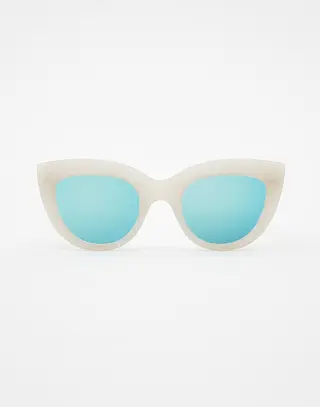 Gafas De Sol White Pearl Clear Blue Hyde X