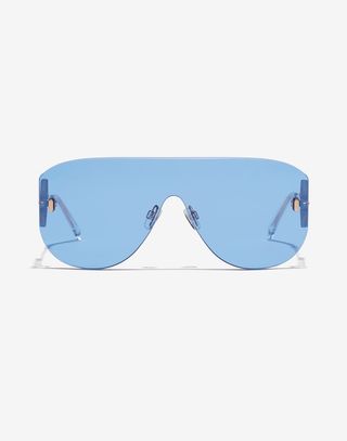 Gafas De Sol Gold Light Blue Faint