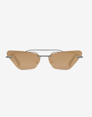 Gafas De Sol Gun Metal Vegas Gold Little Paparazzi
