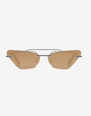 Gafas De Sol Gun Metal Vegas Gold Little Paparazzi