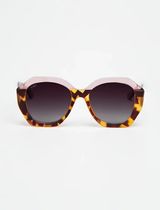 Vega - Bicolor Green Tortoise/Lavander With Burgundy Gradient Lense