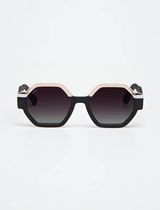 Valette - Rubber Bicolor Black/Pink With Burgundy Gradient Lenses