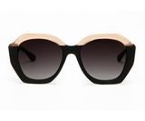 Vega - Bicolor Black/Pink With Burgundy Gradient Lenses (Flat Lenses)