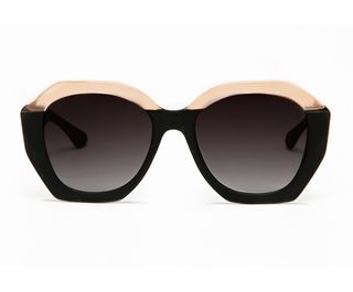Vega - Bicolor Black/Pink With Burgundy Gradient Lenses (Flat Lenses)