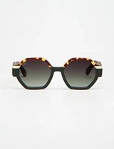 Valette - Rubber Tricolor Green/ Tortoise With Green Gradient Lenses