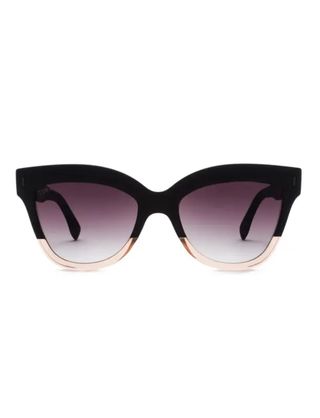 Maui - Bicolour Black/Pink With Burgundy Gradient Lenses