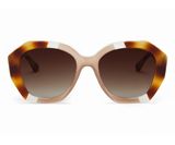 Vega - Tricolor Havana/Ice/Coconyt With Brown Gradient Lenses (Flat Lenses)