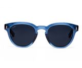 Cannes -  Shiny Ocean Blue With Blue Lenses