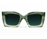 Mali -  Shiny Gradient Green With Green Gradient Lenses