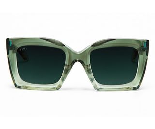 Mali -  Shiny Gradient Green With Green Gradient Lenses