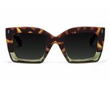 Mali -  Bicolor Green Tortoise/Shiny Greeen With Green Gradient Lenses