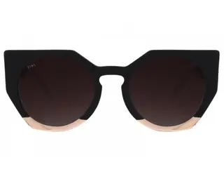 Venus - Bicolor Black/Pink With Burgundy Gradient Lenses