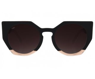 Venus - Bicolor Black/Pink With Burgundy Gradient Lenses